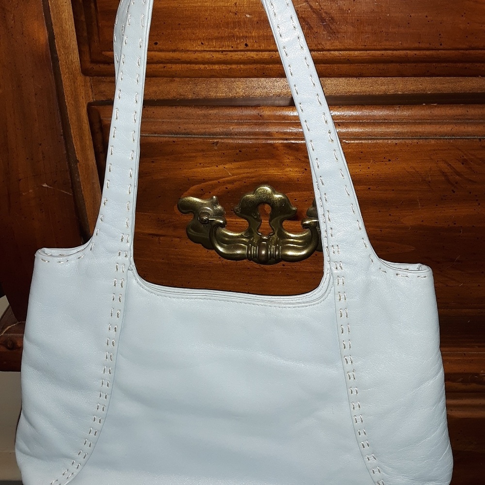 🌺CLASSIQUES BLUE LEATHER Handbag
